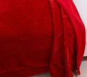 Koc Waffle 200 X 220cm red Koc Waffle 200 X 220cm red