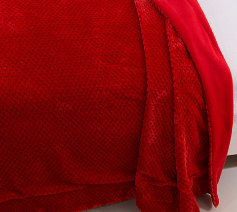 Koc Waffle 200 X 220cm red Koc Waffle 200 X 220cm red