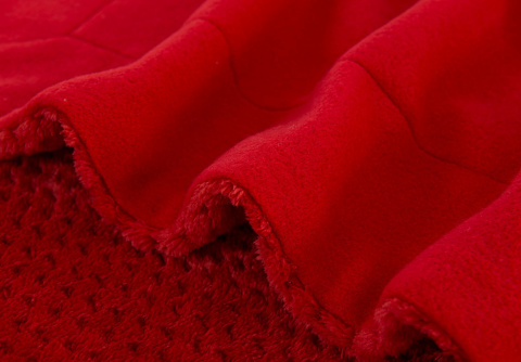 Koc Waffle 200 X 220cm red Koc Waffle 200 X 220cm red
