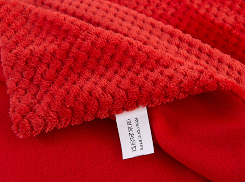 Koc Waffle 200 X 220cm red Koc Waffle 200 X 220cm red
