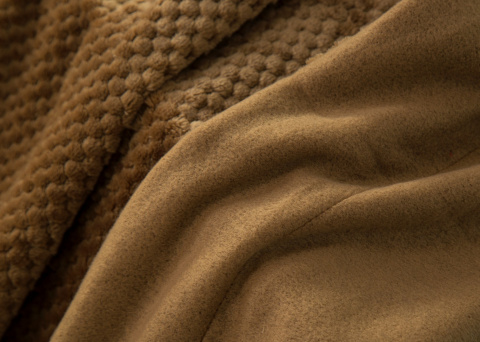Koc Waffle 200 X 220cm brown Koc Waffle 200 X 220cm brown