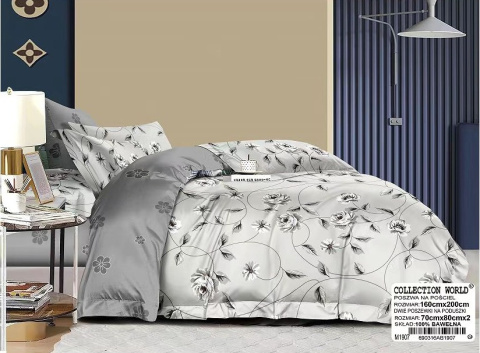 Pościel Bawełna 160X200 3cz #M1907 Pościel Bawełna 160X200 3cz #M1907