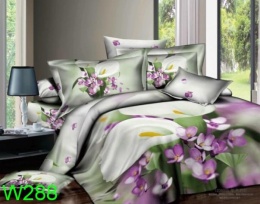 Komplet pościeli 3D 200X220 6cz #W288