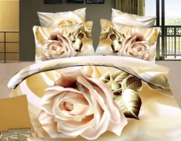 Komplet pościeli 3D 200X220 6cz #W335